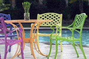 How to Care for Iron Patio Furniture