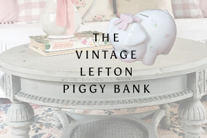 The Vintage Lefton Piggy Bank