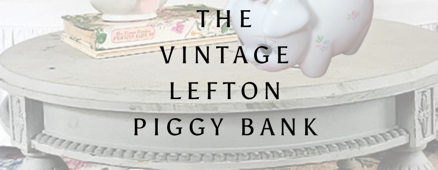 The Vintage Lefton Piggy Bank