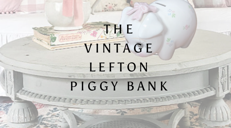 The Vintage Lefton Piggy Bank